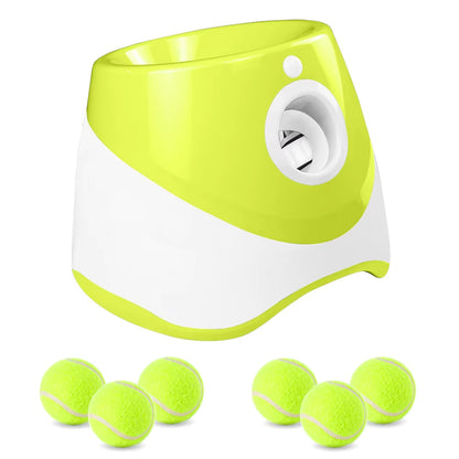 Automatic Dog Ball Launcher - Interactive Fetch Toy for Active Dogs