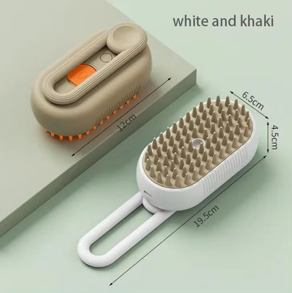 Pet Spray Comb for Cats and Dogs – Electric Hair Removal Comb with Anti-Flying & Massage Features