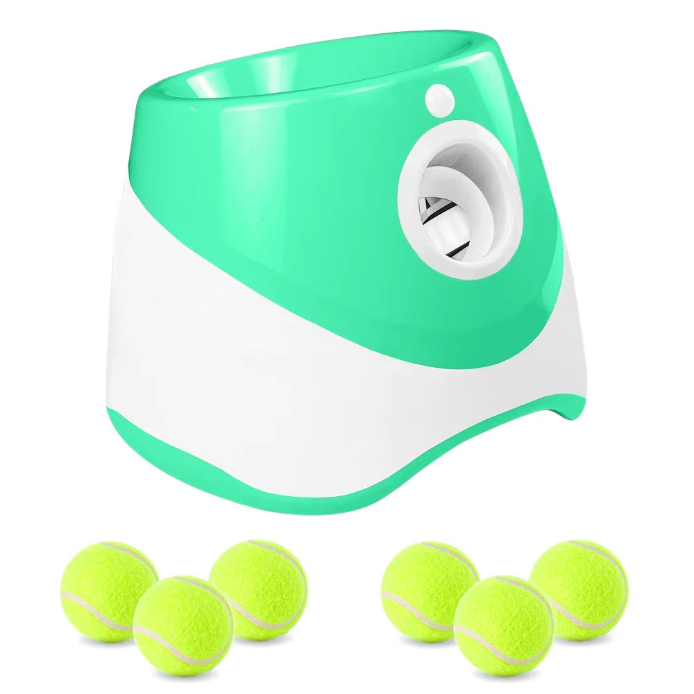 Automatic Dog Ball Launcher - Interactive Fetch Toy for Active Dogs